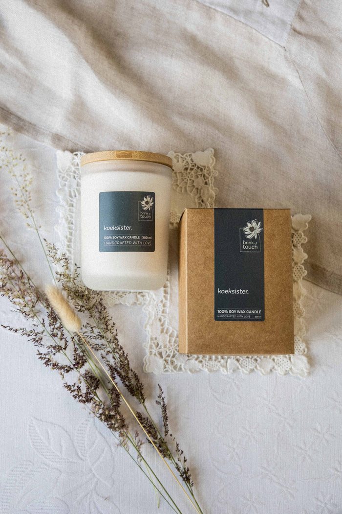 Afrikaanse Kers | Koeksister candle by Brink of Touch