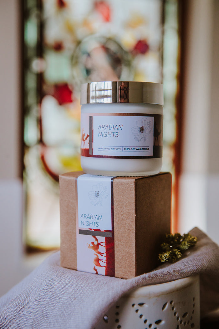 Arabian Nights candle by Brink of Touch