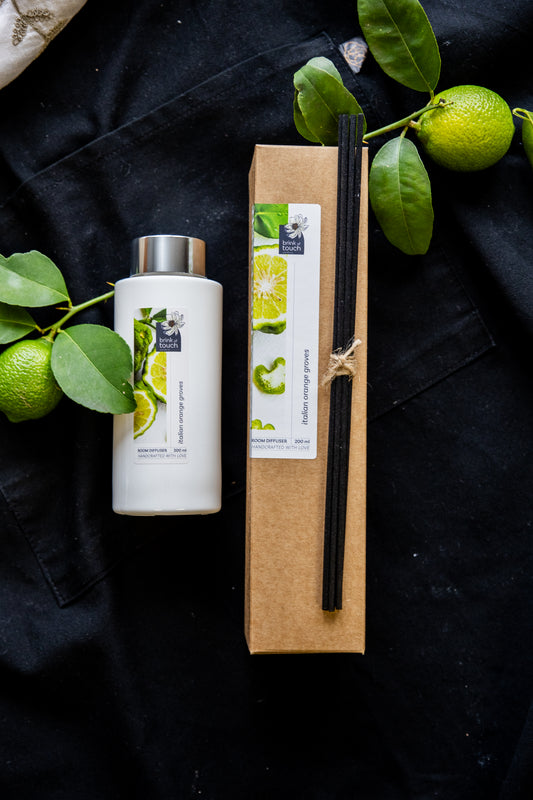 Italian Orange Groves Diffuser - close up