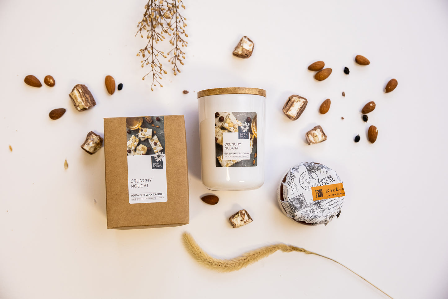 crunchy nougat candle
