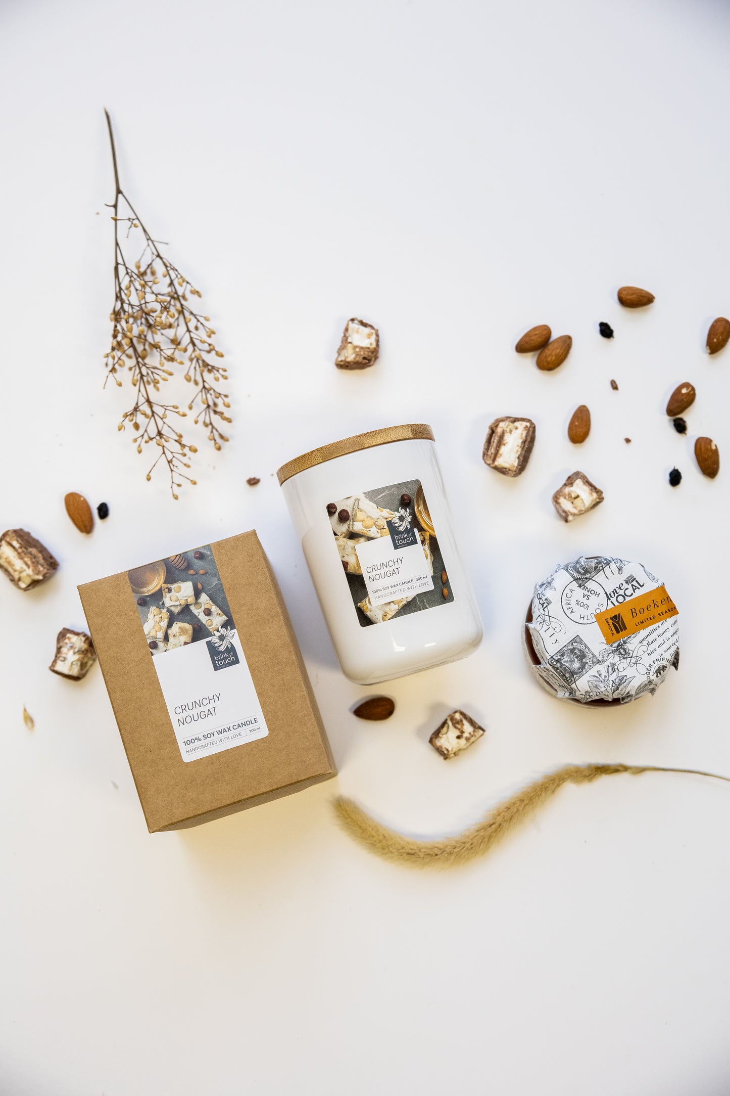 crunchy nougat candle