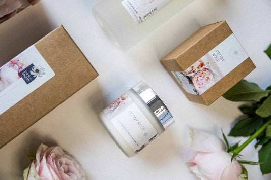 mini candle | peony rose
