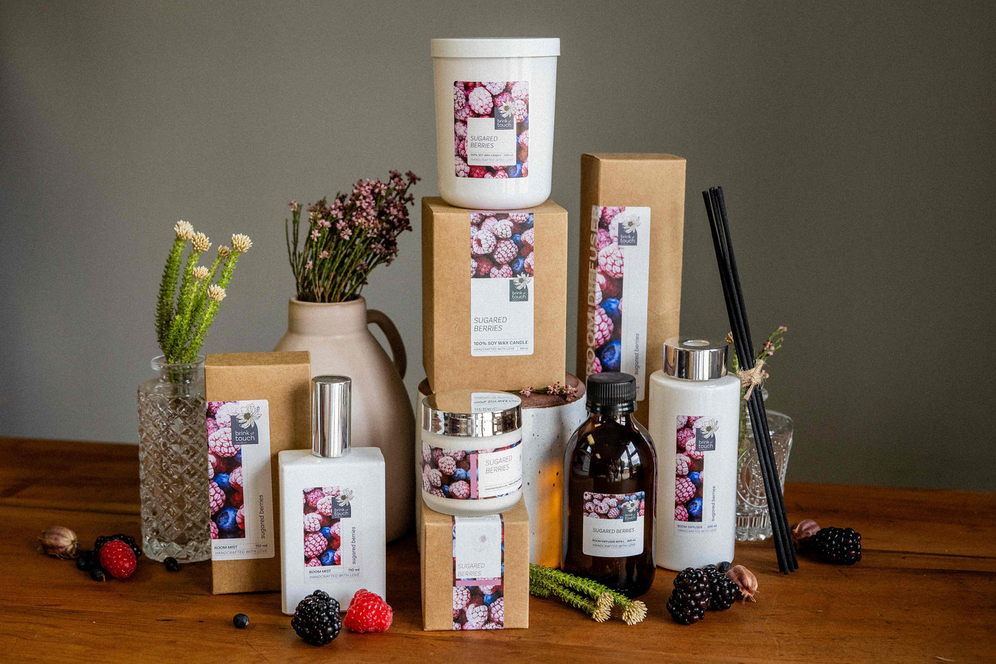 sugared berries diffuser