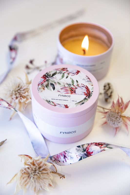 Brink of Touch Fynbos candle inspired by Cape fynbos
