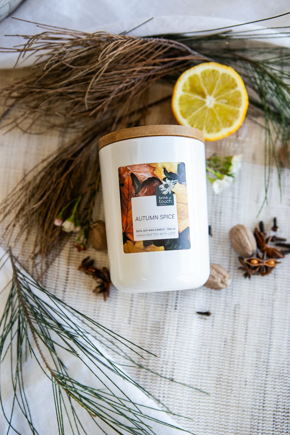 autumn spice candle