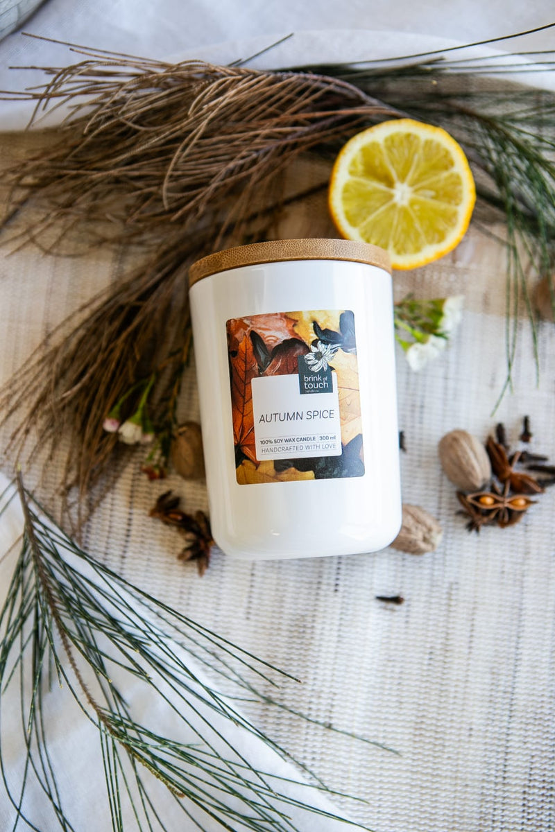 Autumn Spice Candle by Brink of Touch