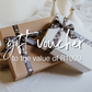 Brink of Touch | Gift Voucher - fragrance notes