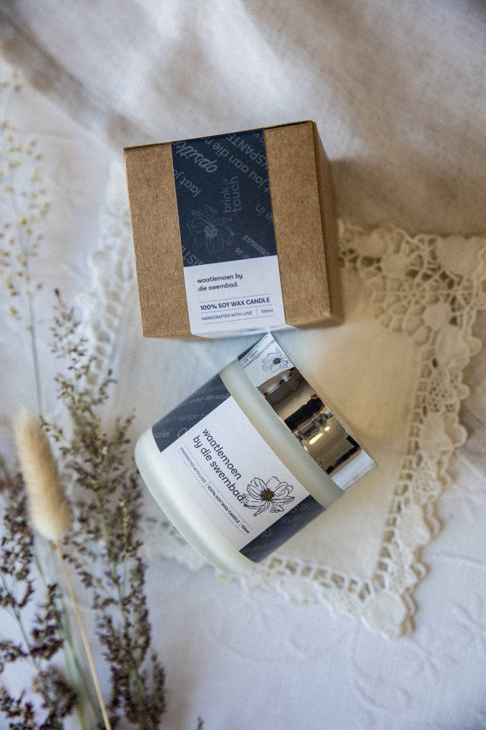 Afrikaanse Klein Kersie | Waatlemoen by Die Swembad mini candle by Brink of Touch