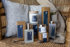 Afrikaanse Kers | Waatlemoen by Die Swembad candle - packaging