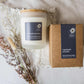 Afrikaanse Kers | Ingelegde Perskes candle - close up