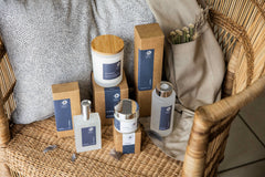 Afrikaanse Kers | Vonkelwyn candle - packaging