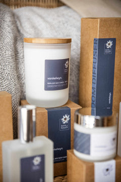 Afrikaanse Kers | Vonkelwyn candle - packaging
