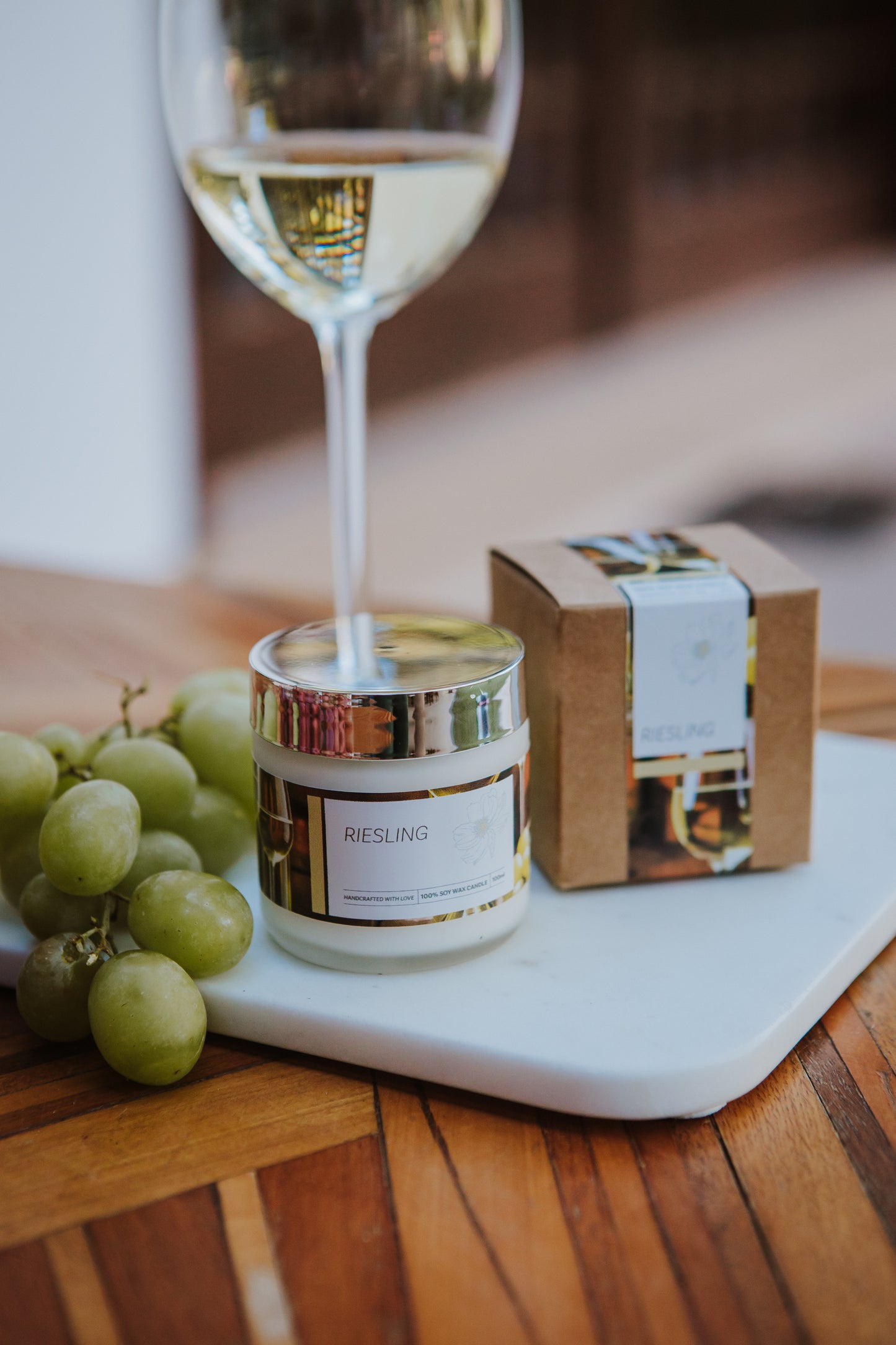 wine candle | riesling