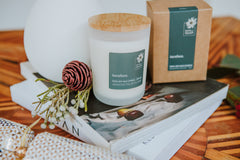Afrikaanse Kers | Kersfees candle - styled shot