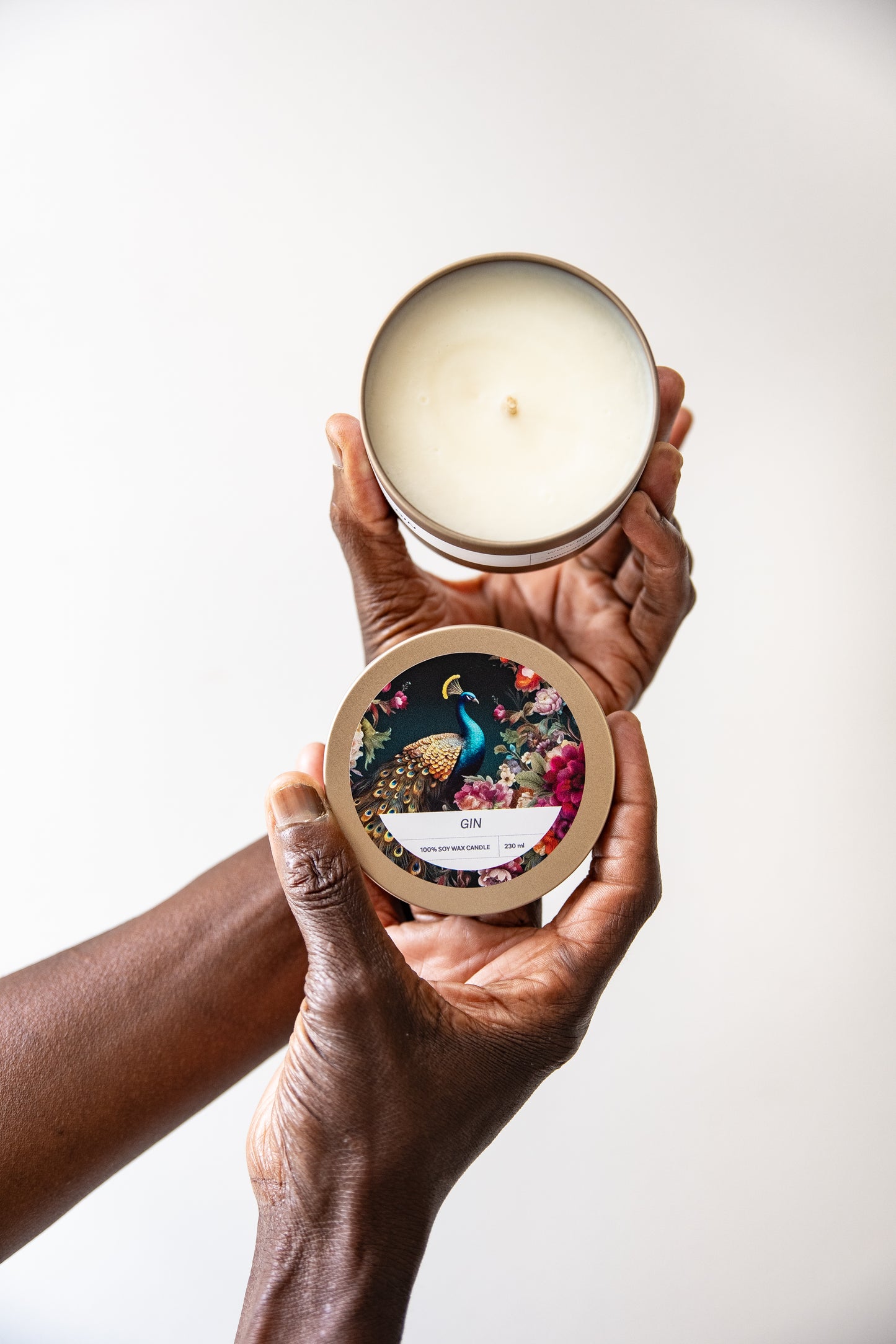 Gin candle - styled shot