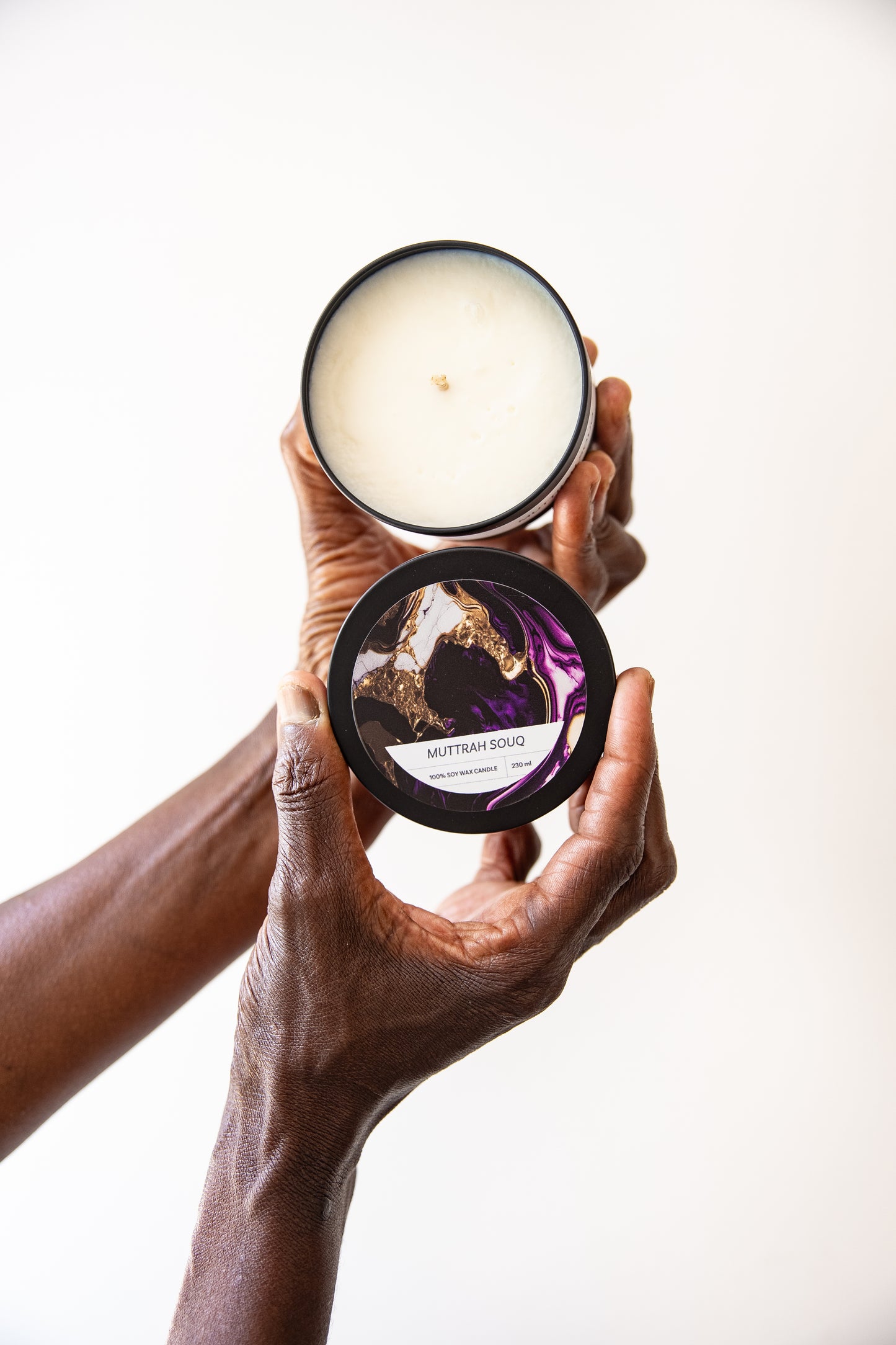 Muttrah Souq candle - styled shot