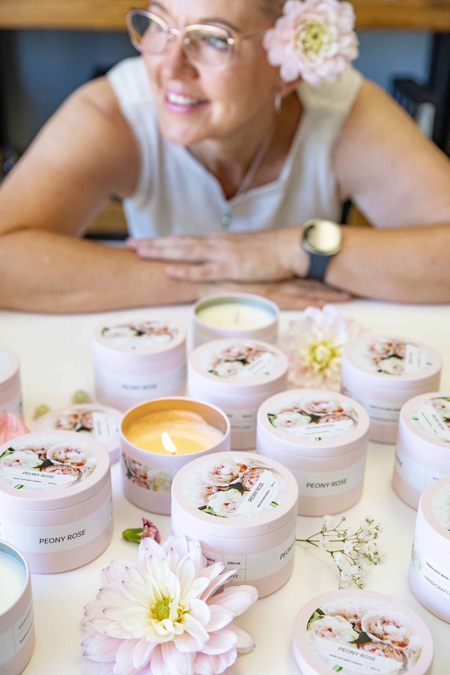 Watermelon Gelato candle - packaging