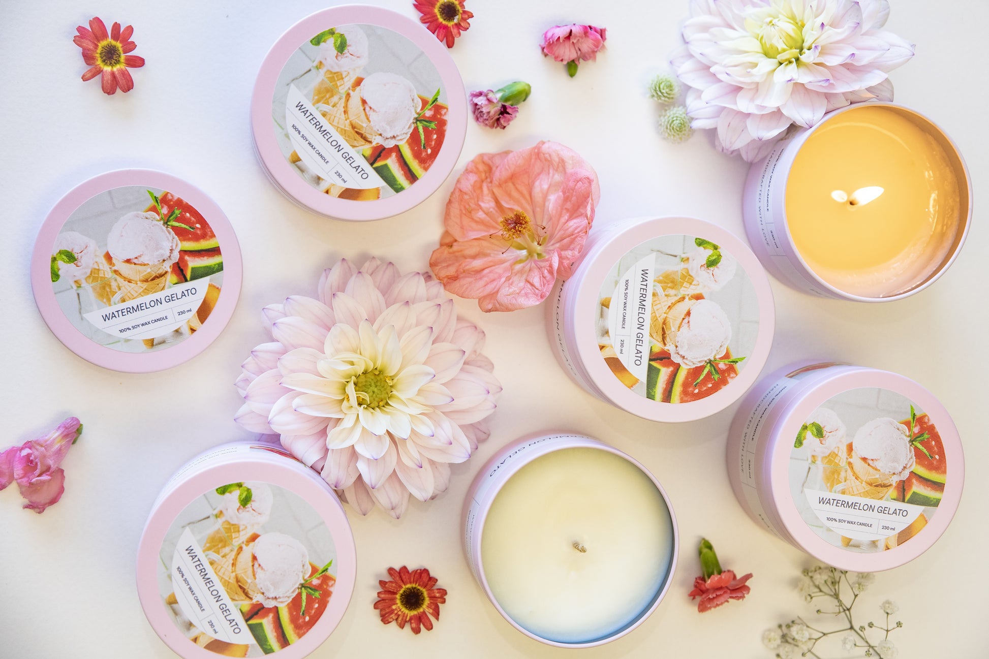 Watermelon Gelato candle - image 7