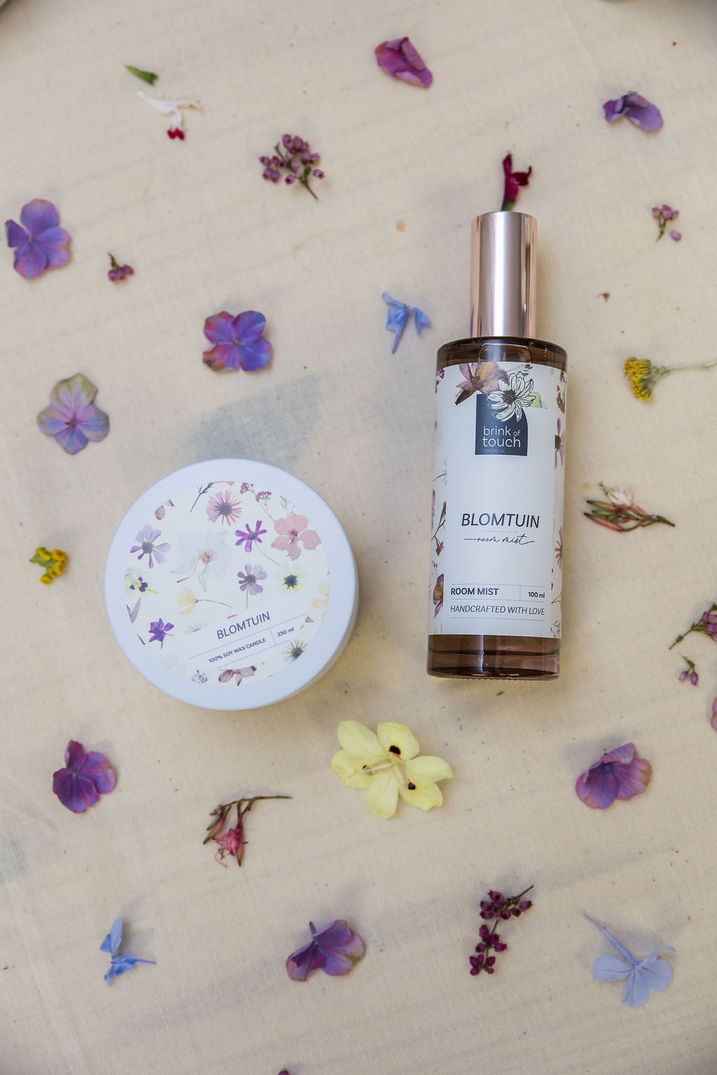 Soy tin candle | Blomtuin