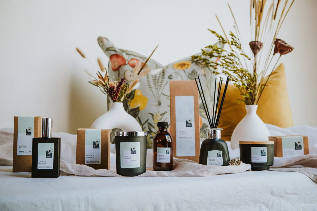 balinese massage diffuser (refill). A wild tropical blend of fruit, white florals, spice and a hint of musk. a milky bath drawn in a cast iron clawfoot bathtub. a true immersion in the decadence that is a massage on a tropical island.