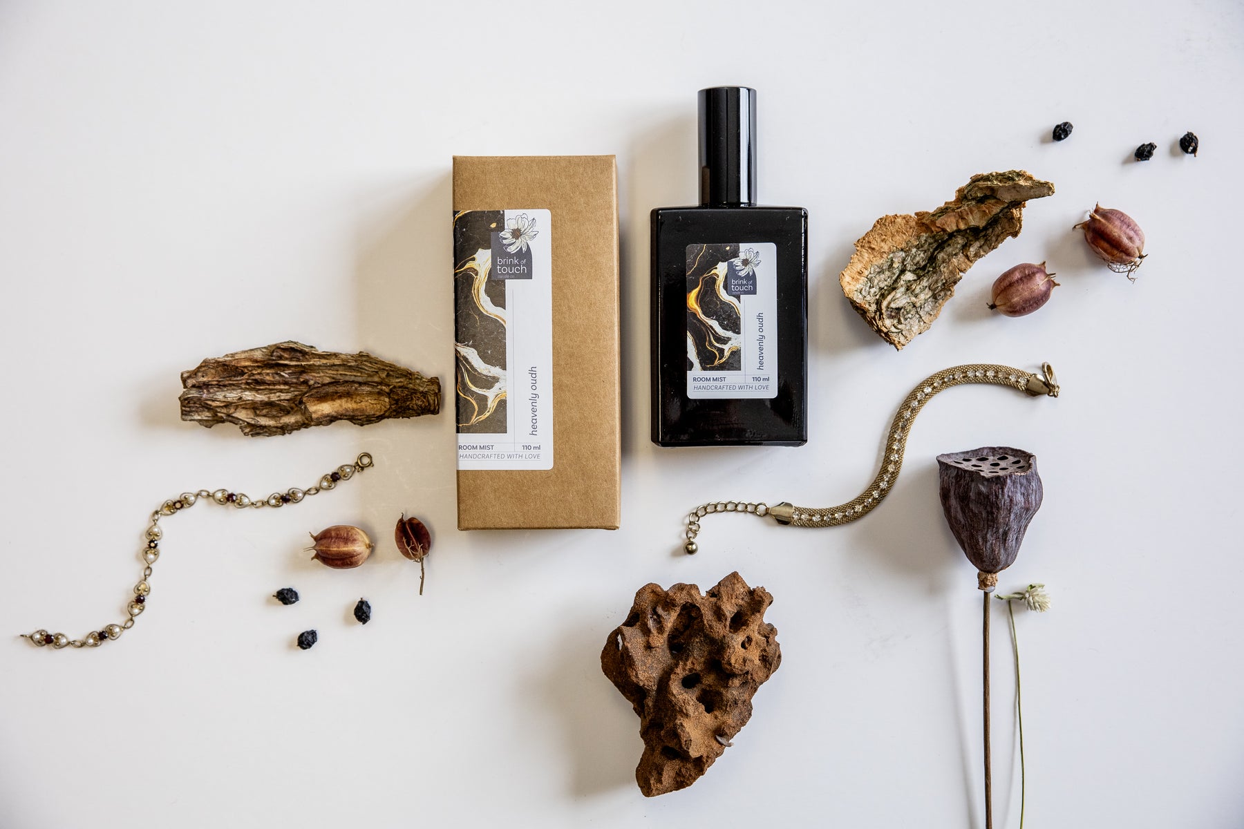 Heavenly Oudh Room Mist - styled shot