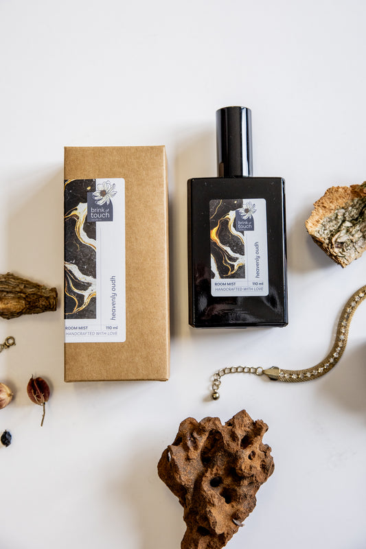 Heavenly Oudh Room Mist - close up