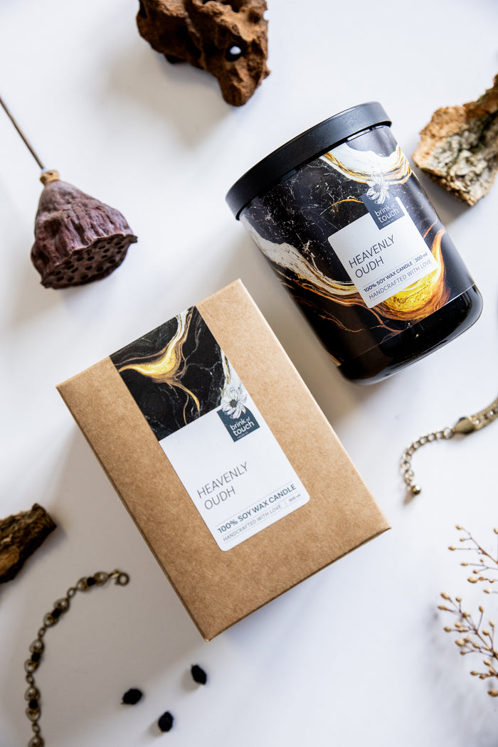 Heavenly Oudh Candle by Brink of Touch