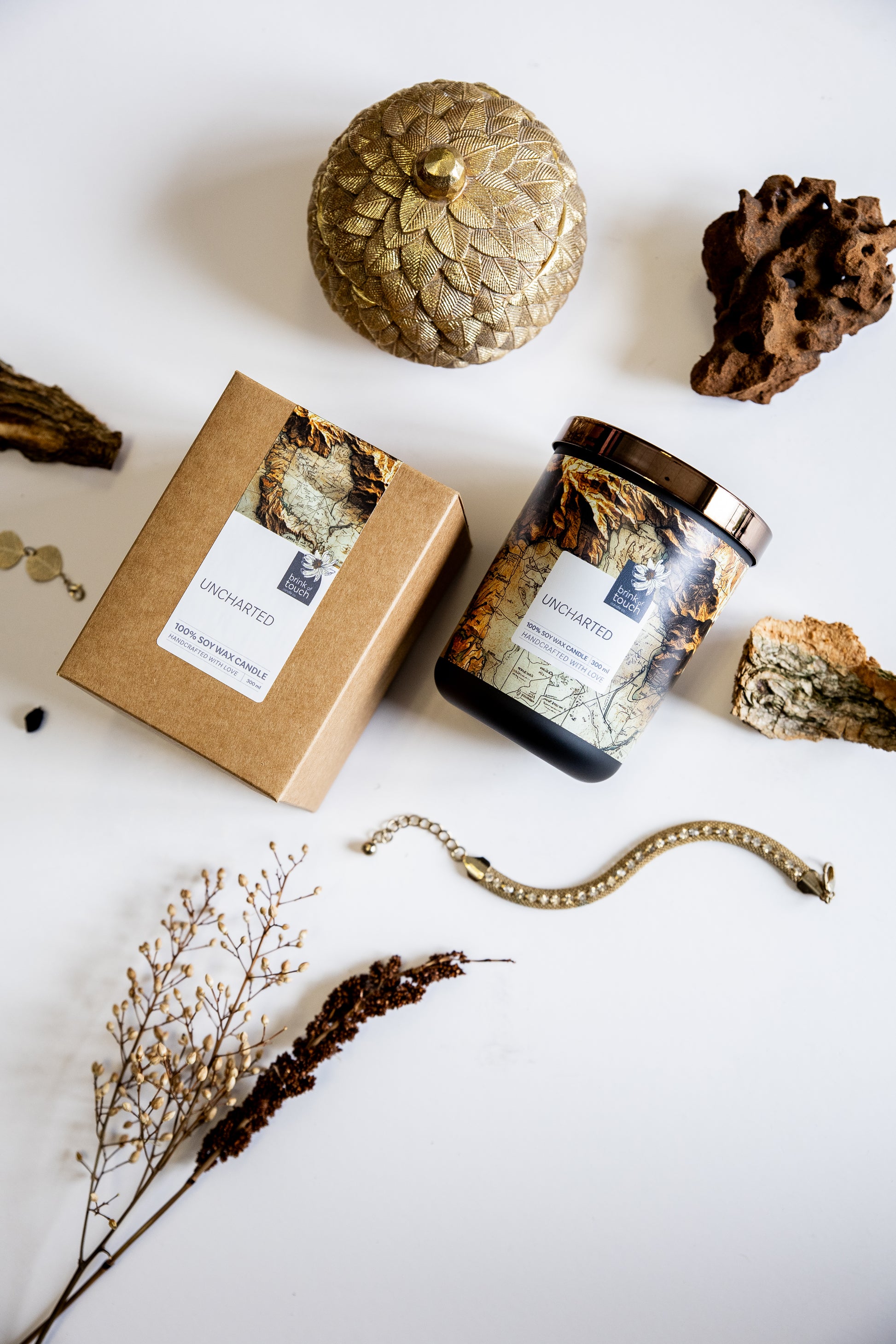 Uncharted Candle - close up