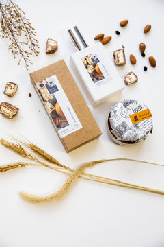 Crunchy Nougat Room Mist - styled shot