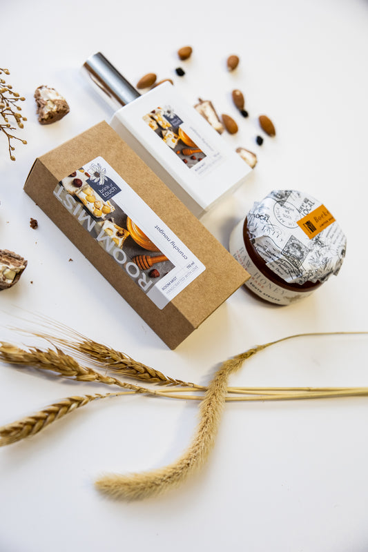 Crunchy Nougat Room Mist - close up