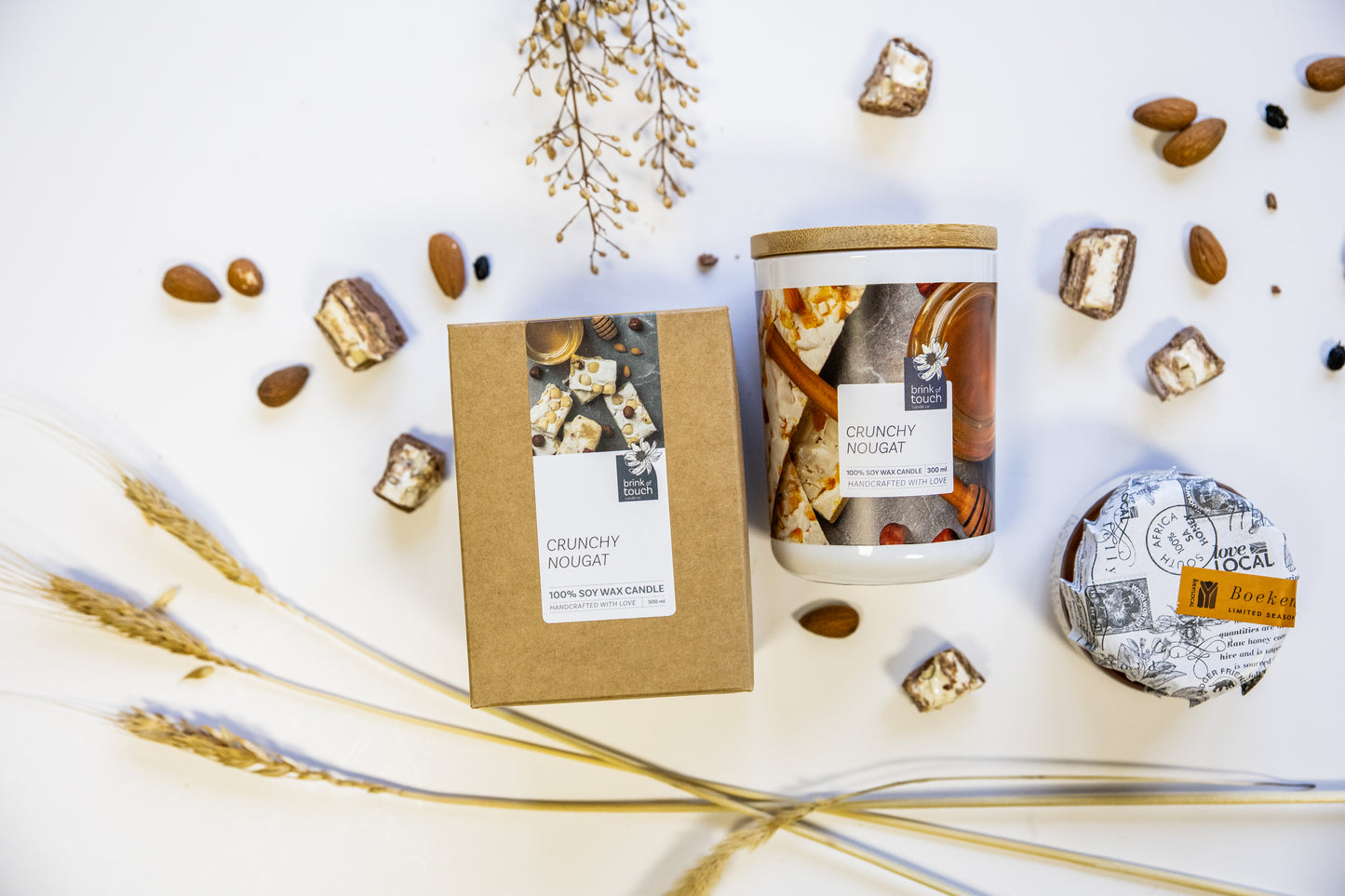 crunchy nougat candle