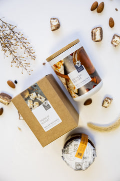 Crunchy Nougat Candle - close up