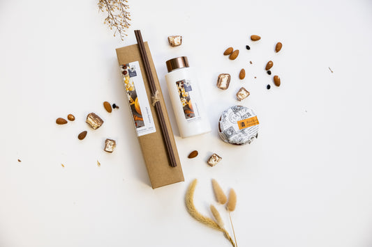 Crunchy Nougat Diffuser - close up