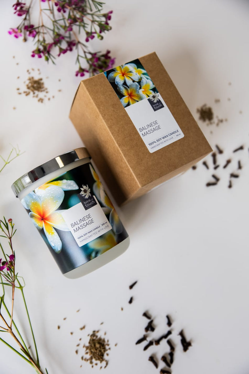 Balinese Massage Candle by Brink of Touch