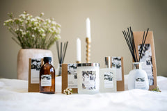 Clean Cotton Candle - styled shot