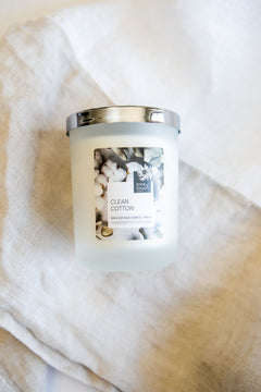 Clean Cotton Candle by Brink of Touch