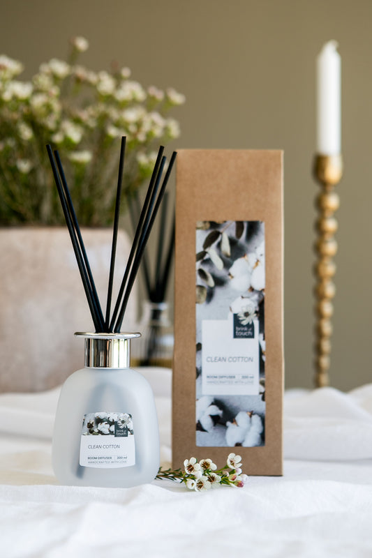 Clean Cotton Diffuser - close up