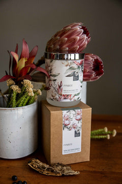 Fynbos Candle - close up