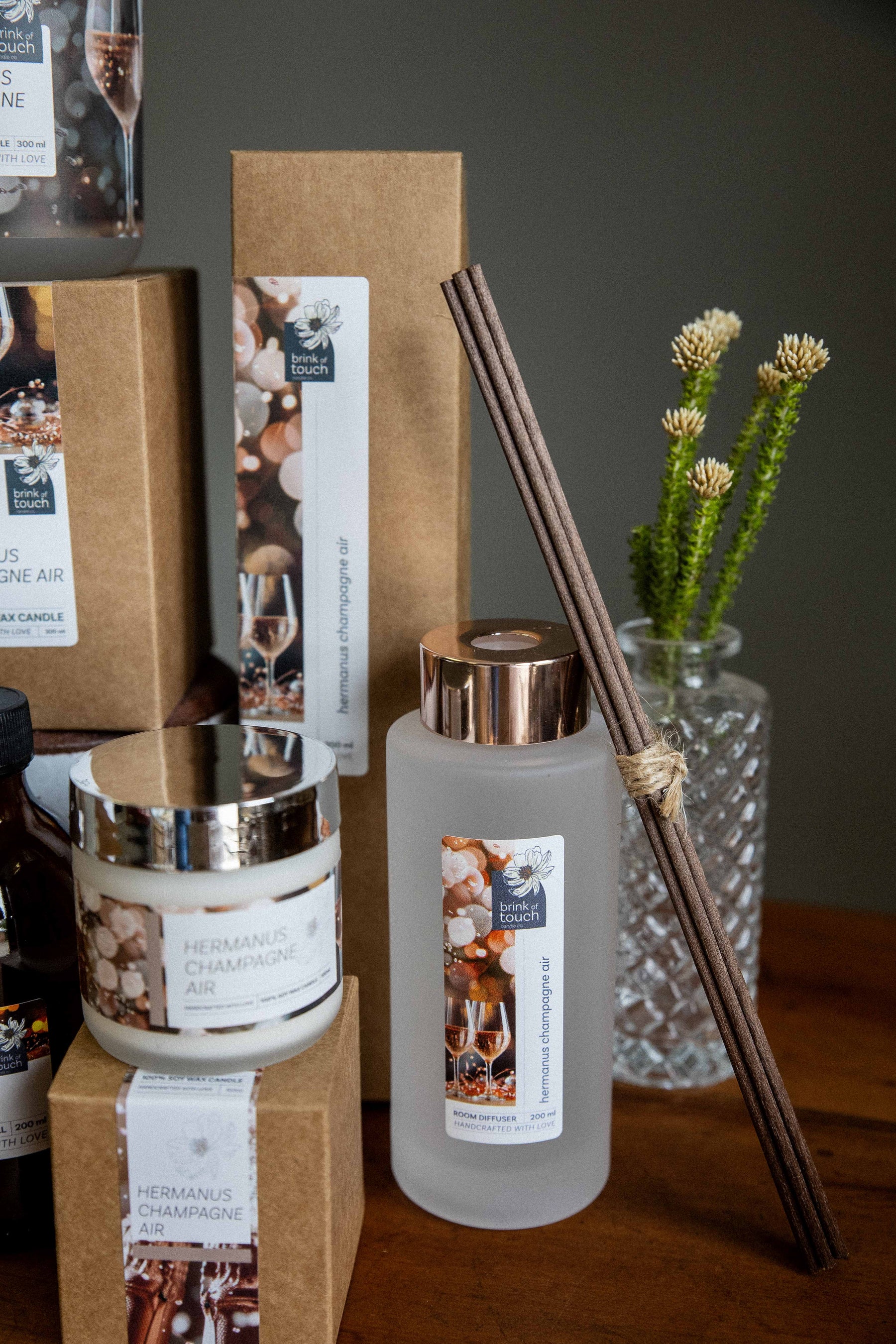Hermanus Champagne Air Diffuser - fragrance notes
