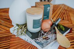 Afrikaanse Kers | Ouma Se Kombuis candle - styled shot