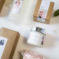 Peony Rose mini candle - styled shot