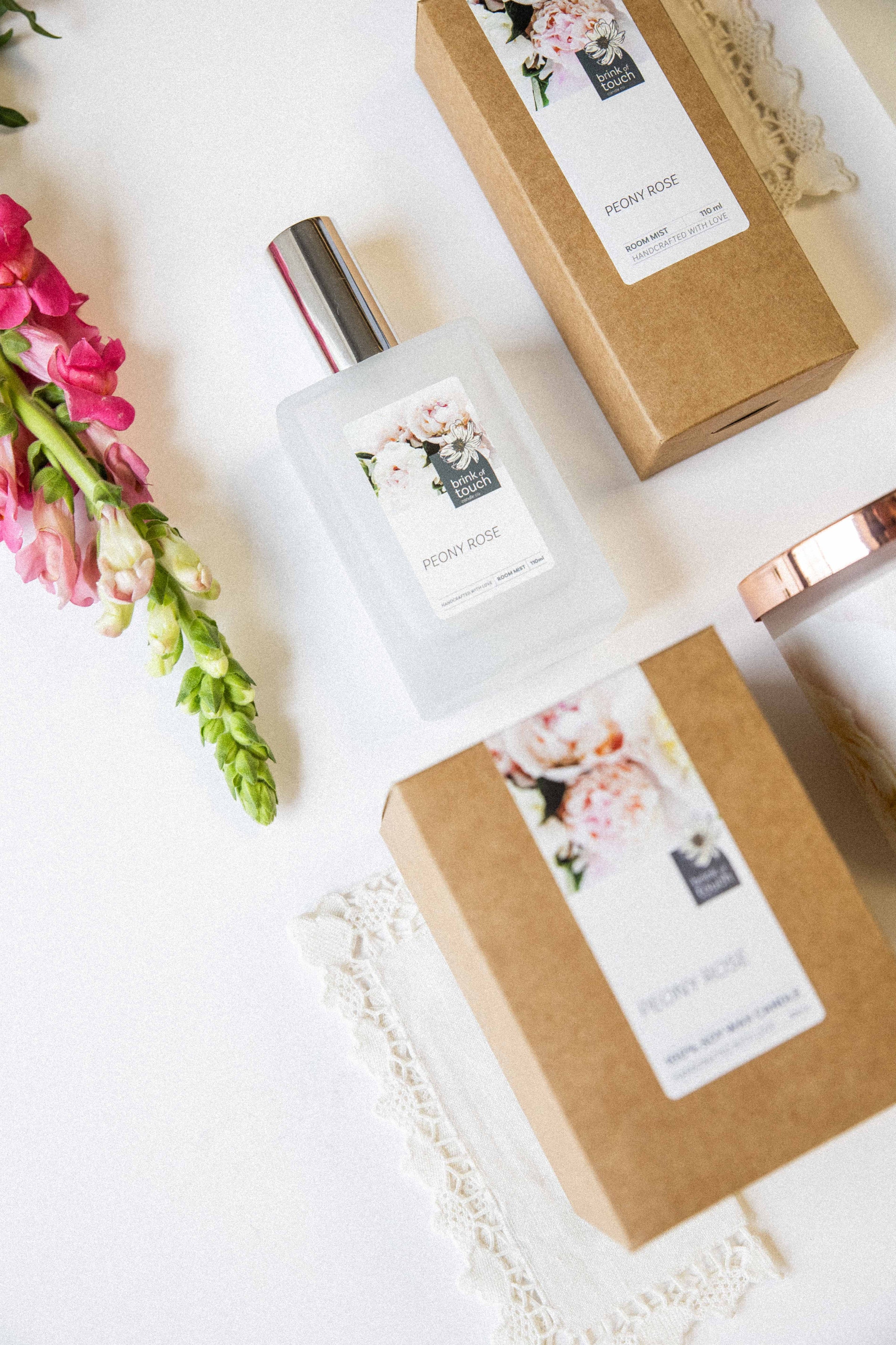 Peony Rose Room Mist by Brink of Touch