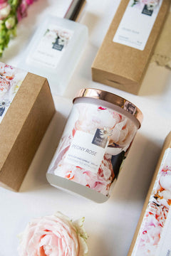 Peony Rose Candle - fragrance notes