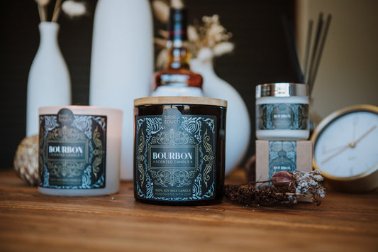 Spirit Lover Candle | Bourbon - close up