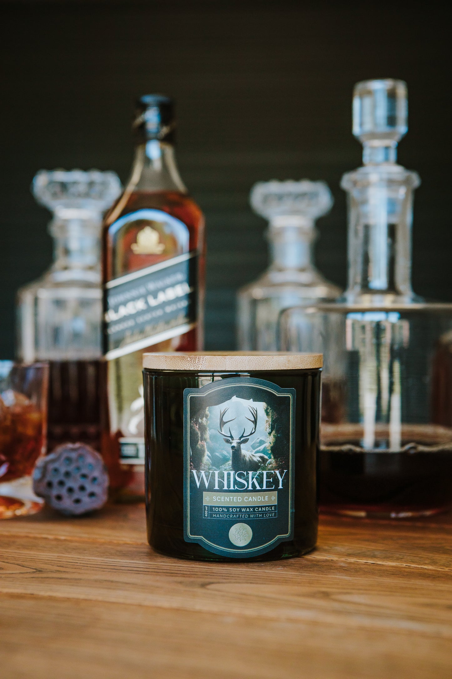 spirit lover candle | whiskey