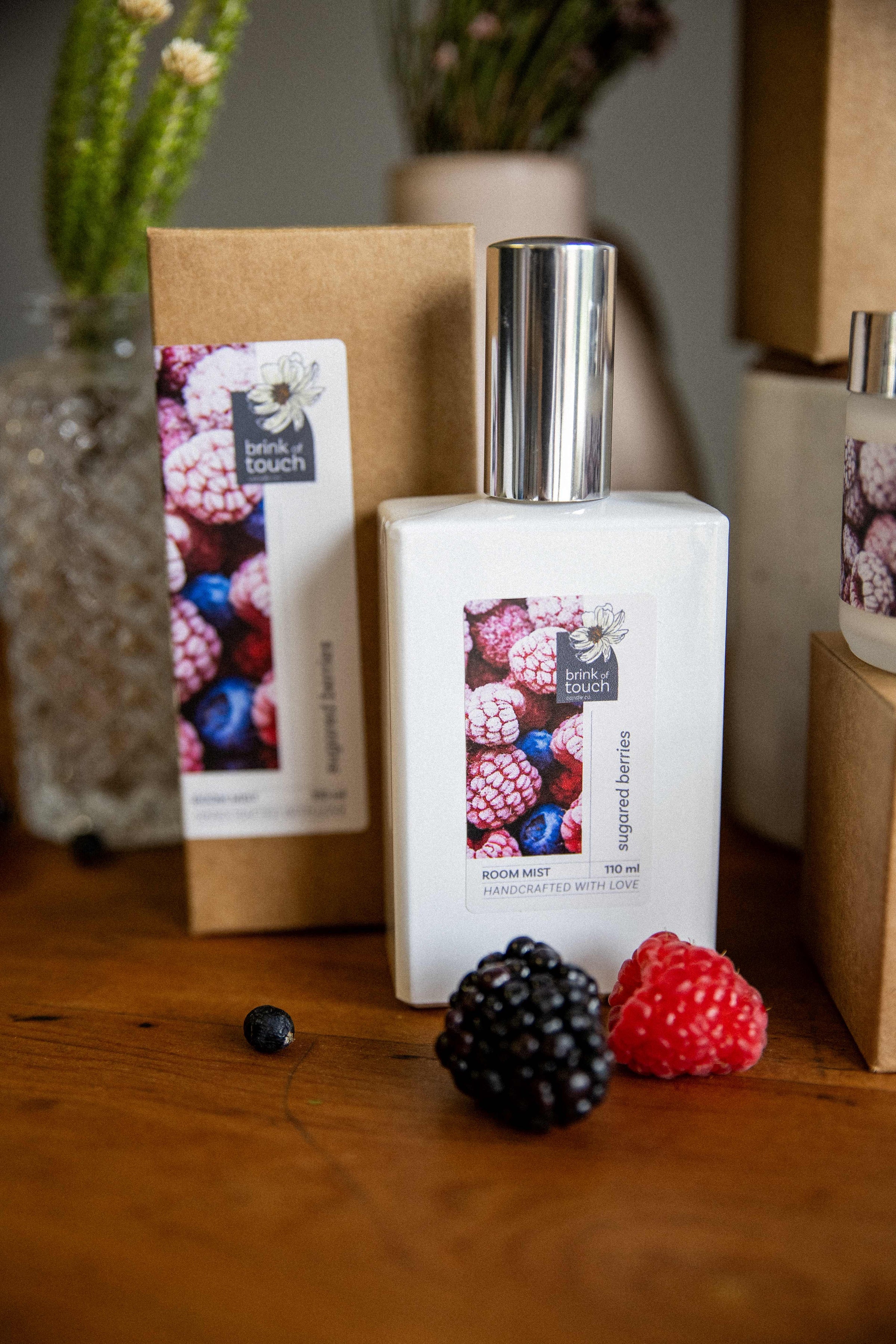 Sugared Berries Room Mist - packaging