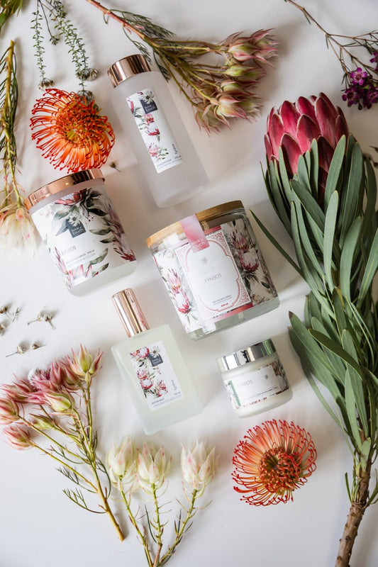 Fynbos Candle Large - close up