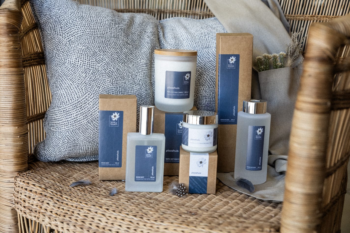 Afrikaanse Kers | Plaashuis candle - packaging