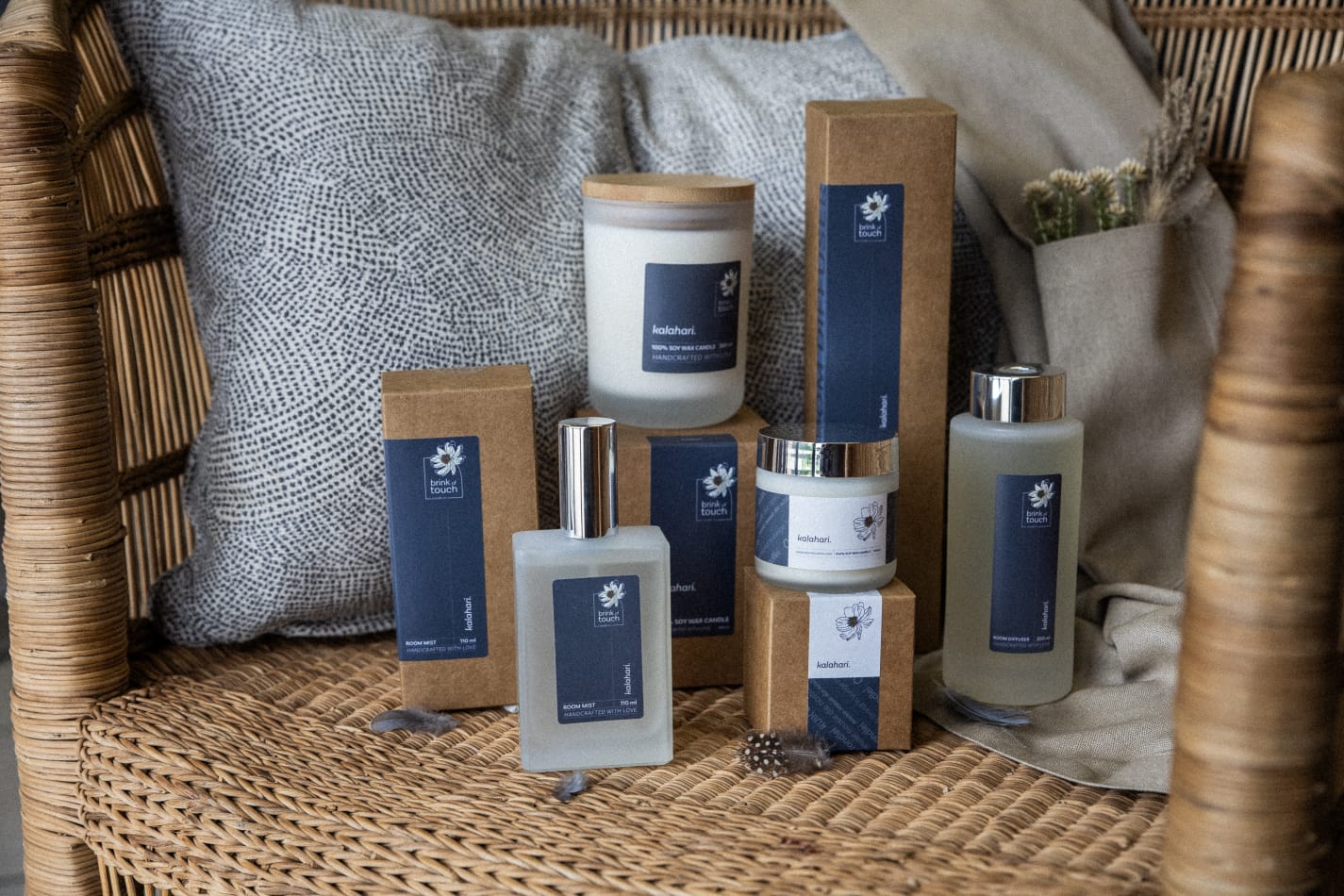 Afrikaanse Kers | Kalahari candle - packaging