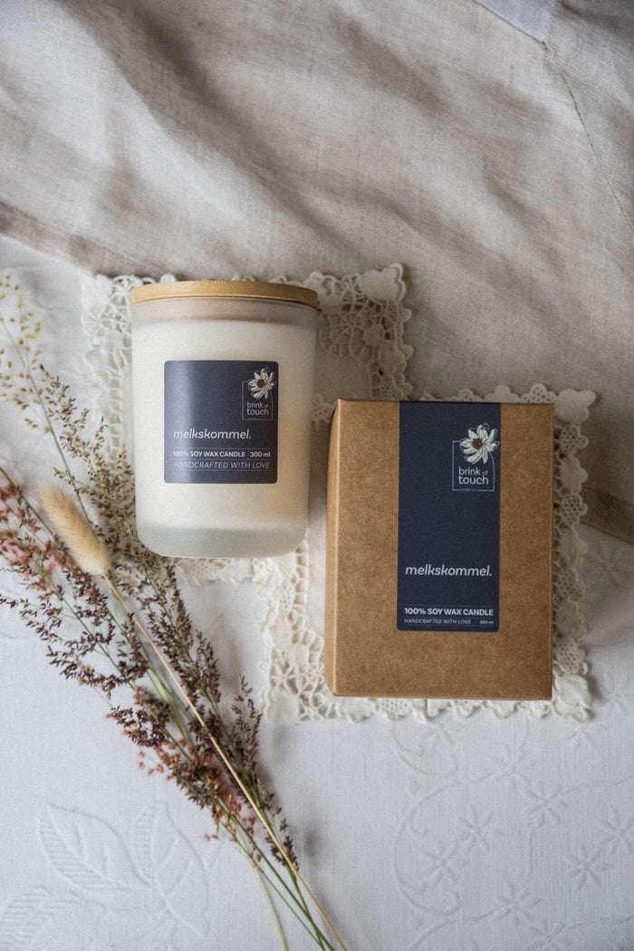 Afrikaanse Kers | Land Van Melk En Heuning candle by Brink of Touch